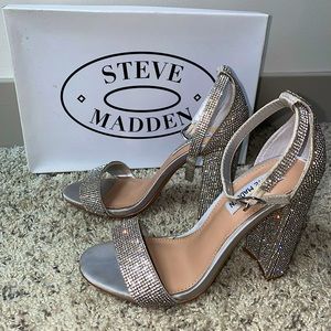 Carrson R - Crystal Rhinestone Heels Size 6